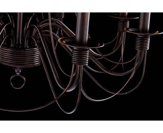 Подвесная люстра Freya Velia FR2046-PL-08-BR, изображение 5