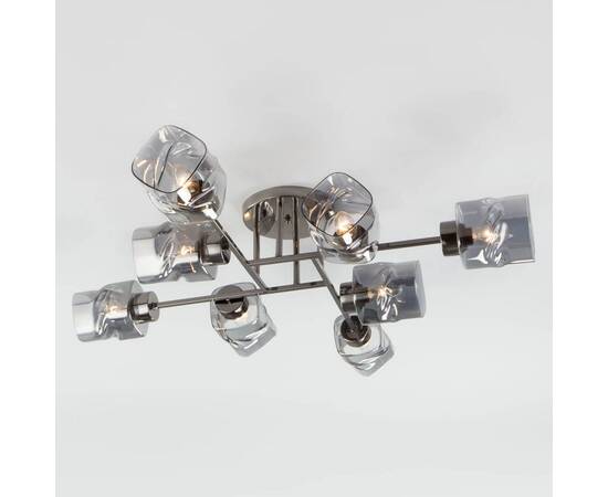 Потолочная люстра Eurosvet Hilari 30165/8 черный жемчуг