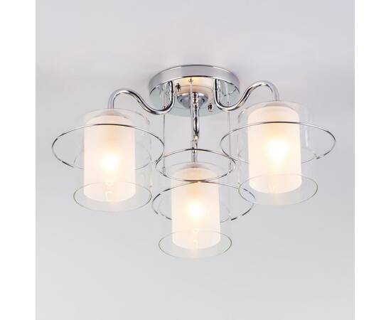 Потолочная люстра Eurosvet 30160/3 хром, изображение 3