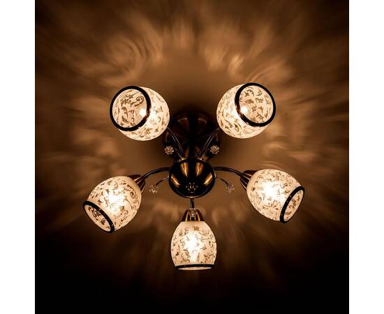 Подвесная люстра Eurosvet 30026/5 античная бронза, изображение 3