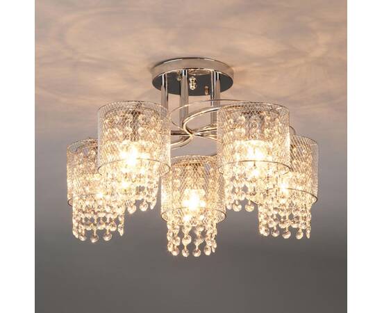 Потолочный светильник Eurosvet 30137/5 хром, изображение 2