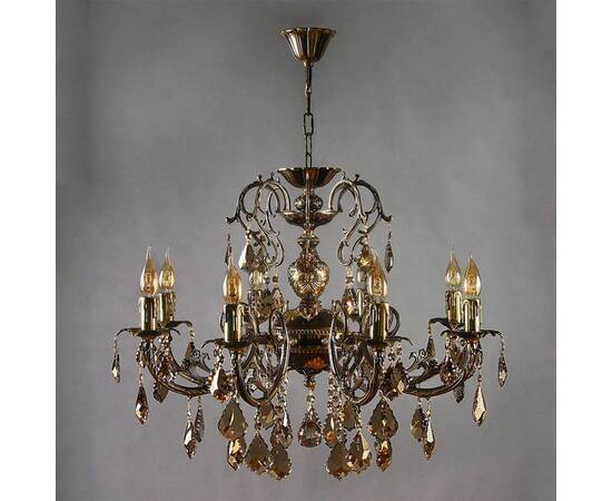 Подвесная люстра Ambiente Alicante 8888/8 PB Honey Leaf