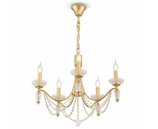 Подвесная люстра Freya Zoe FR2009PL-05G, изображение 2