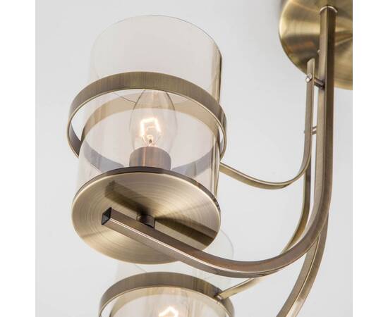 Потолочная люстра Eurosvet 60085/5 античная бронза, изображение 2