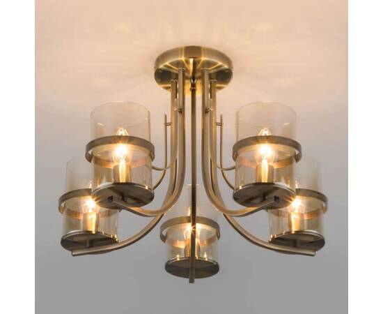 Потолочная люстра Eurosvet 60085/5 античная бронза, изображение 3