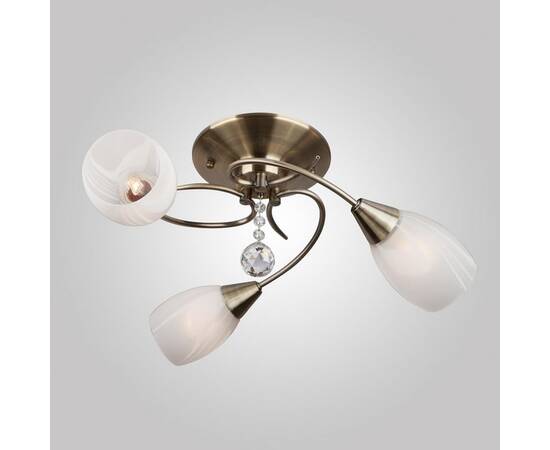 Подвесная люстра Eurosvet 30100/3 античная бронза