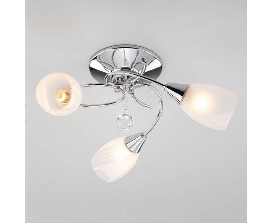 Подвесная люстра Eurosvet 30100/3 хром