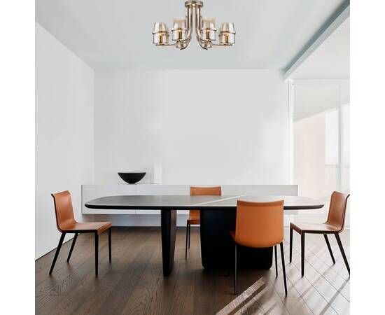 Потолочная люстра Eurosvet 60085/8 античная бронза, изображение 4