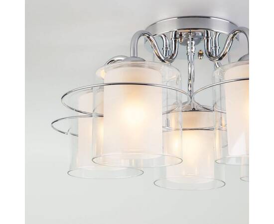 Потолочная люстра Eurosvet 30160/5 хром, изображение 2