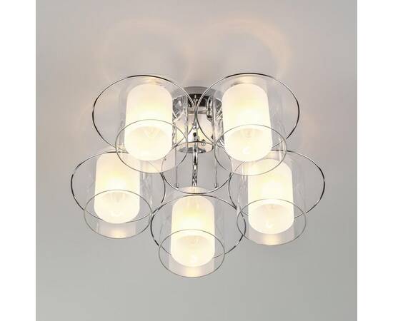Потолочная люстра Eurosvet 30160/5 хром, изображение 3