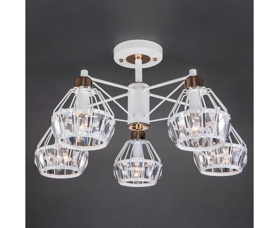 Потолочная люстра Eurosvet 70075/5 белый, изображение 2