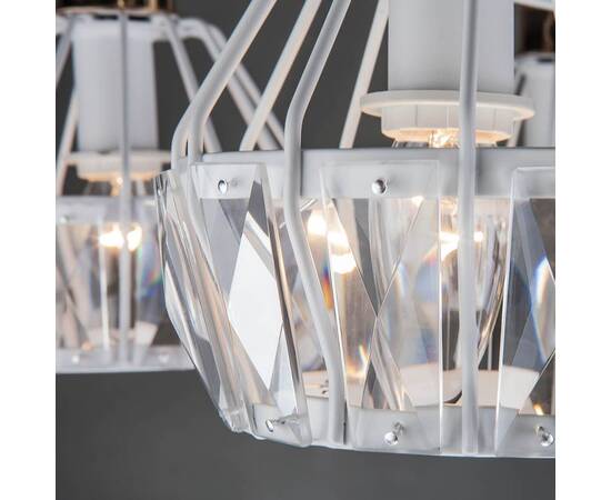 Потолочная люстра Eurosvet 70075/5 белый, изображение 3