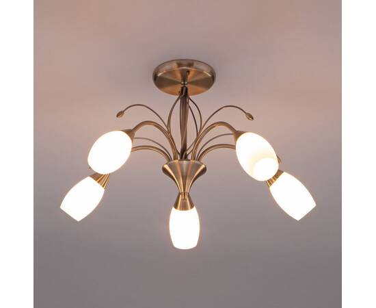Потолочная люстра Eurosvet 30280/5 античная бронза, изображение 2