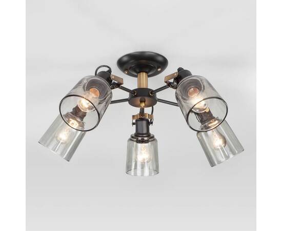 Потолочная люстра Eurosvet Astor 70111/5 черный