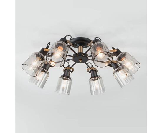 Потолочная люстра Eurosvet Astor 70111/8 черный