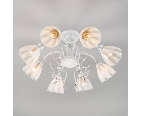 Потолочная люстра Eurosvet Floranse 30155/8 белый, изображение 3