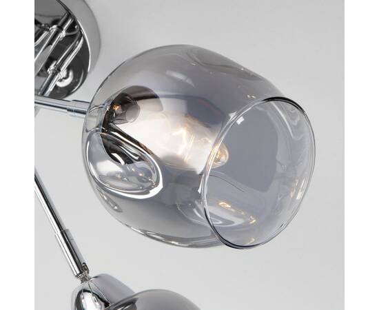 Потолочная люстра Eurosvet Marci 30164/5 хром, изображение 2