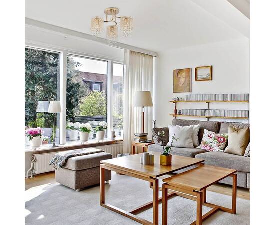 Потолочный светильник Eurosvet 30137/3 золото, изображение 4