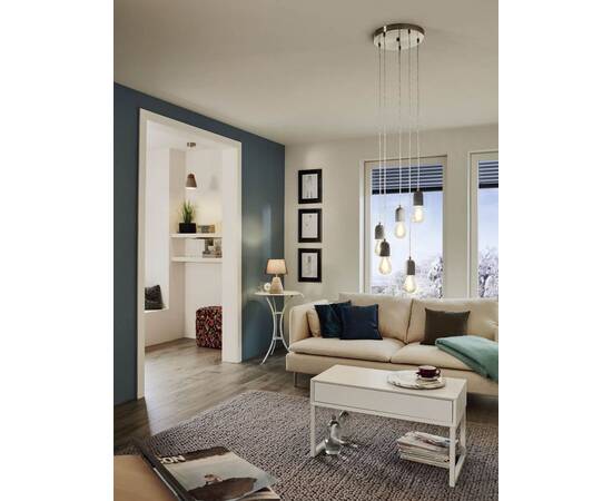 Подвесная люстра Eglo Silvares 95524, изображение 2