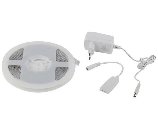 Комплект светодиодной ленты Эра 12В 5050 7,2Вт/м RGB 5м IP65 5050-30-RGB-IP65-Wifi-5m (12V) Б0043446
