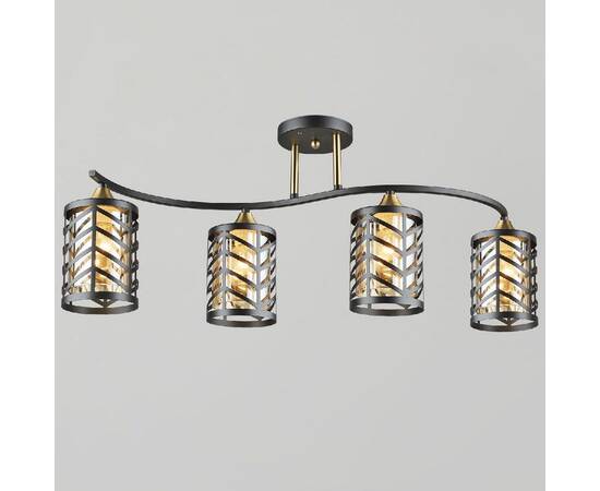 Потолочная люстра Reluce 05943-0.3-04 BK+COP