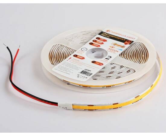 Светодиодная лента Ambrella Light Illumination 24В COB 10Вт/м 3000K 5м IP20 GS4651, изображение 6