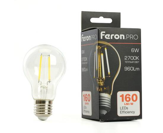 Светодиодная лампа Feron LB-1106 E27 6W 2700K 48889, изображение 9
