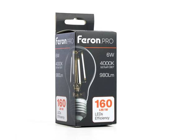 Светодиодная лампа Feron LB-1106 E27 6W 4000K 48890, изображение 9