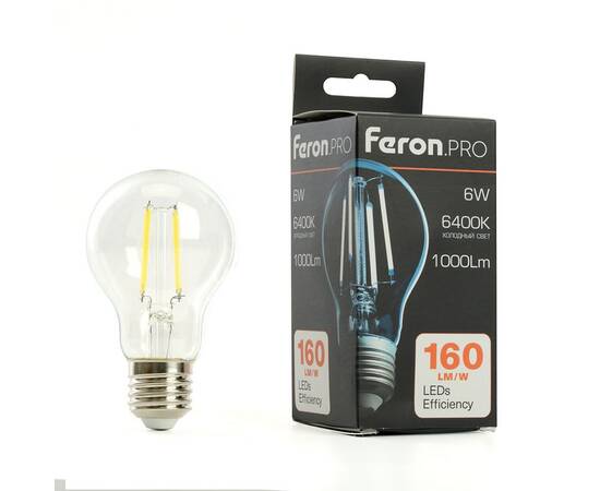 Светодиодная лампа Feron LB-1106 E27 6W 6400K 48891, изображение 9