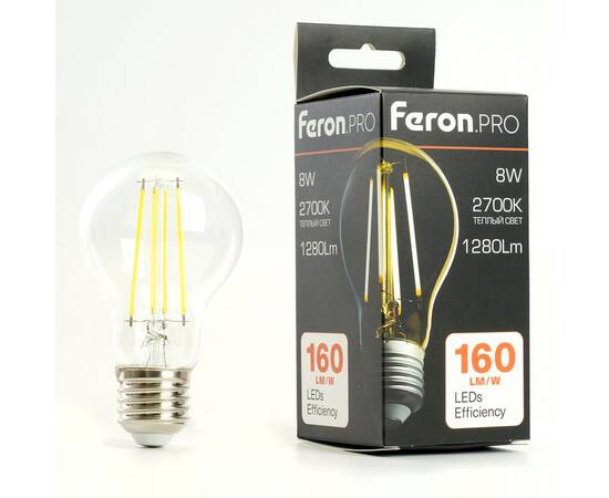 Светодиодная лампа Feron LB-1108 E27 8W 2700K 48892, изображение 8