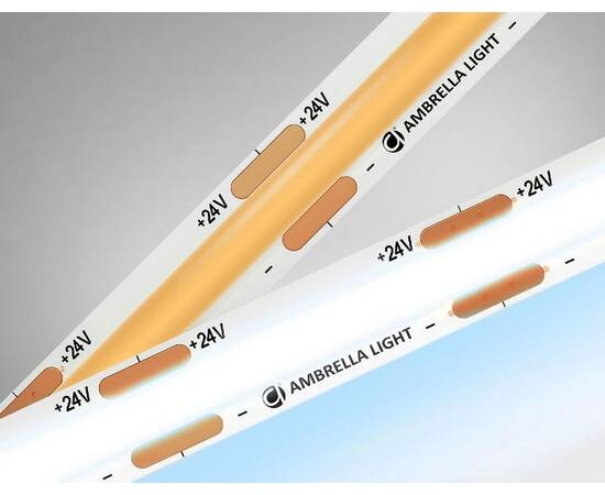 Светодиодная лента Ambrella Light Illumination 24В COB 10Вт/м 6500K 5м IP20 GS4653