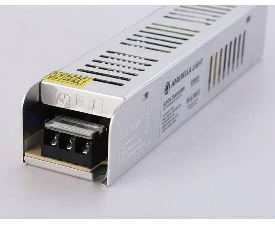 Блок питания с EMC для светодиодной ленты Ambrella Light Illumination 120Вт DC12В 10A IP20 GS8652, изображение 2