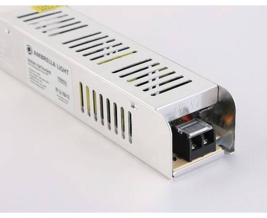 Блок питания с EMC для светодиодной ленты Ambrella Light Illumination 120Вт DC12В 10A IP20 GS8652, изображение 5