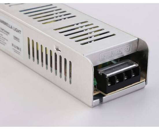 Блок питания с EMC для светодиодной ленты Ambrella Light Illumination 150Вт DC12В 12,5A IP20 GS8653, изображение 2