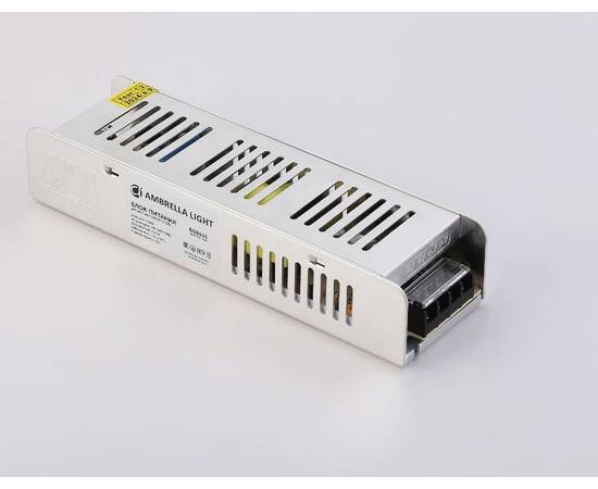 Блок питания с EMC для светодиодной ленты Ambrella Light Illumination 150Вт DC12В 12,5A IP20 GS8653, изображение 5