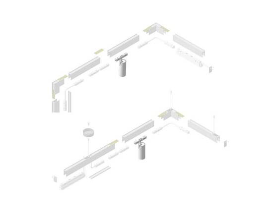Трековый магнитный светильник Vitaluce VT0200048-01, изображение 2