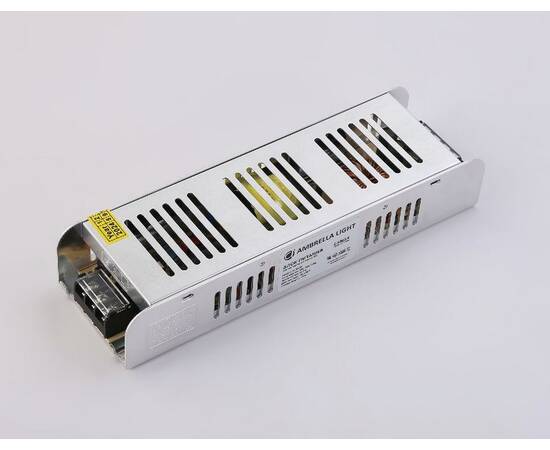 Блок питания с EMC для светодиодной ленты Ambrella Light Illumination 200Вт DC12В 16,7A IP20 GS8654, изображение 4