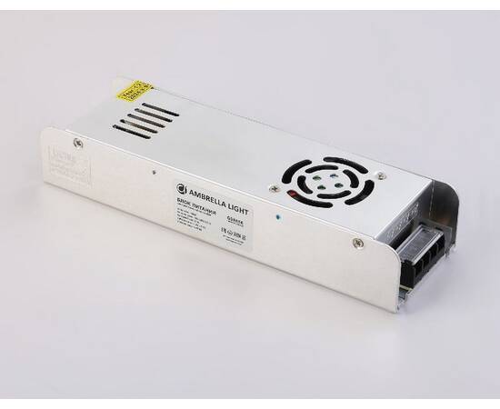 Блок питания с EMC для светодиодной ленты Ambrella Light Illumination 360Вт DC12В 30A IP20 GS8656, изображение 5