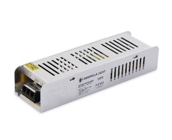 Блок питания с EMC для светодиодной ленты Ambrella Light Illumination 150Вт DC24В 6,3A IP20 GS8683