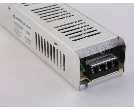 Блок питания с EMC для светодиодной ленты Ambrella Light Illumination 150Вт DC24В 6,3A IP20 GS8683, изображение 3