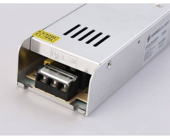 Блок питания с EMC для светодиодной ленты Ambrella Light Illumination 360Вт DC24В 15A IP20 GS8686, изображение 2