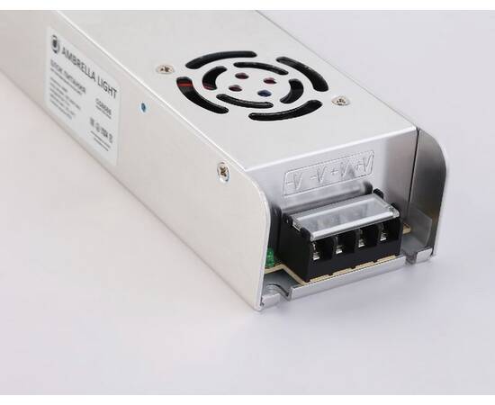 Блок питания с EMC для светодиодной ленты Ambrella Light Illumination 360Вт DC24В 15A IP20 GS8686, изображение 3