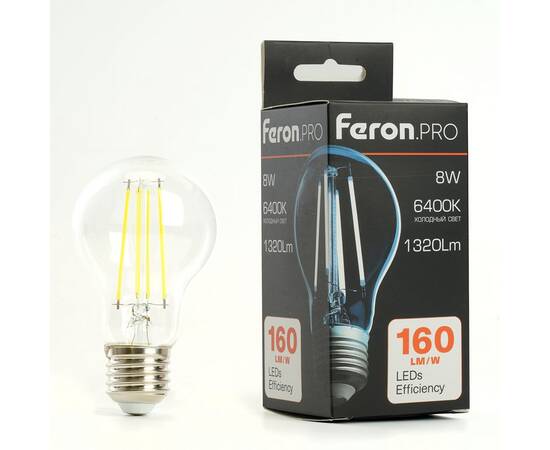 Светодиодная лампа Feron LB-1108 E27 8W 6400K 48894, изображение 9