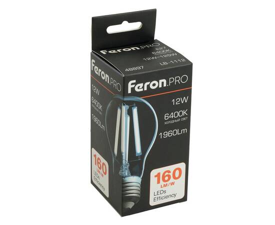 Светодиодная лампа Feron LB-1112 E27 12W 6400K 48897, изображение 6