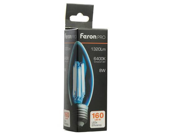 Светодиодная лампа Feron LB-1208 E27 8W 6400K 51243, изображение 9