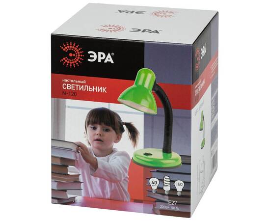 Настольная лампа Эра N-211-Е27-40W-GR Б0058668, изображение 5
