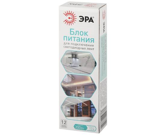 Блок питания Эра 200Вт DC12В 16.66A IP20 LP-LED-200W-IP20-12V-S Б0061126, изображение 8