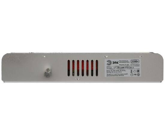 Блок питания Эра 200Вт DC24В 8.33A IP20 LP-LED-200W-IP20-24V-S Б0061132, изображение 3