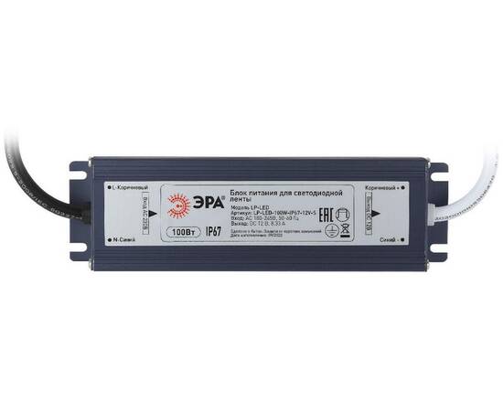 Блок питания Эра 100Вт DC12В 8.33A IP67 LP-LED-100W-IP67-12V-S Б0061138, изображение 2