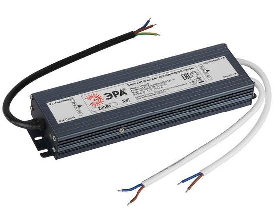 Блок питания Эра 200Вт DC12В 16.66A IP67 LP-LED-200W-IP67-12V-S Б0061140